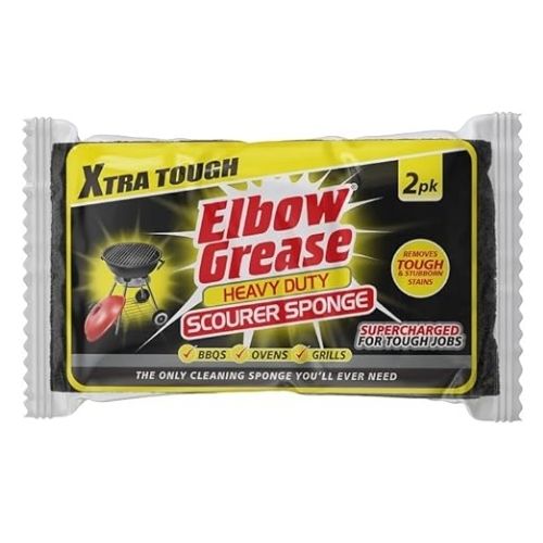 ELBOW GREASE HEAVY DUTY SCOURER SPONGE 2PK