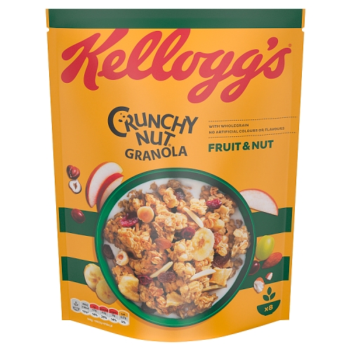 KELLOGG'S CRUNCHY NUT GRANOLA FRUIT & NUT 380G