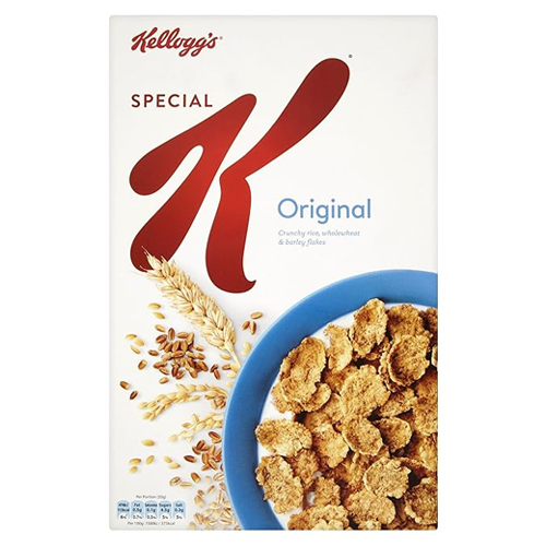 KELLOGG'S SPECIAL K ORIGINAL CEREAL 4X 500G