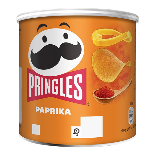 PRINGLES PAPRIKA CRISPS 40G