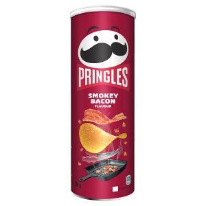 PRINGLES SMOKEY BACON SHARING CRISPS 165G