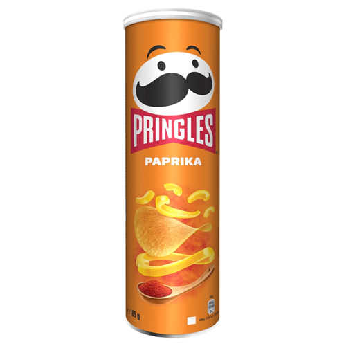 PRINGLES PAPRIKA CRISPS 185G