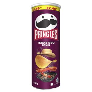 PRINGLES TEXAS BBQ SAUCE CRISPS 6X 165G