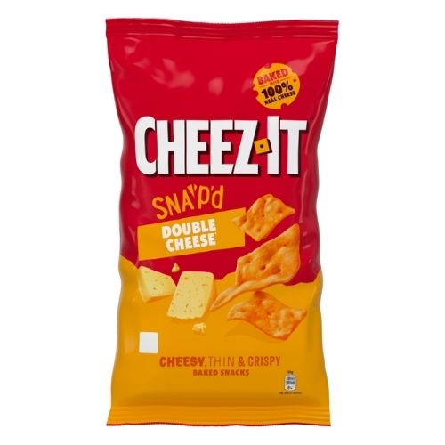 CHEEZ-IT SNAP'D DOUBLE CHEESE BAKED 150G