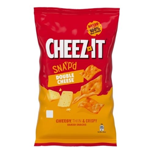 CHEEZ-IT SNAP'D DOUBLE CHEESE BAKED 120G