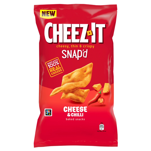 CHEEZ-IT SNAP'D CHEESE & CHILLI BAKED 120G