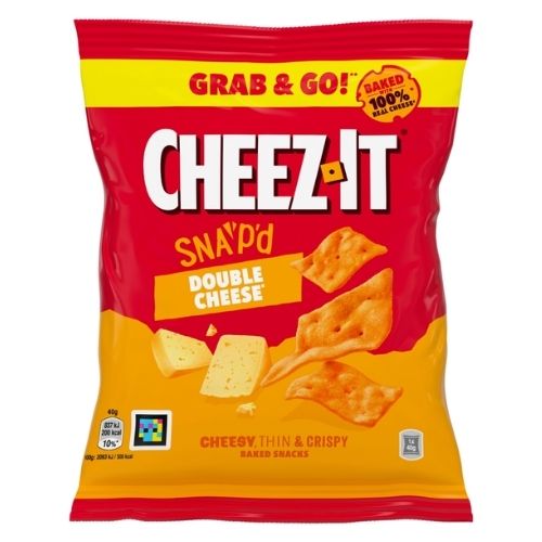 CHEEZ-IT SNAP'D DOUBLE CHEESE BAKED 40G