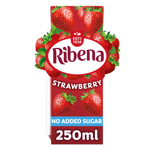 RIBENA STRAWBERRY 250ML