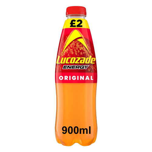 LUCOZADE ENERGY ORIGINAL PMP £2.00 900ML