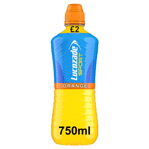 LUCOZADE SPORT DRINK ORANGE PMP £2.00 750ML