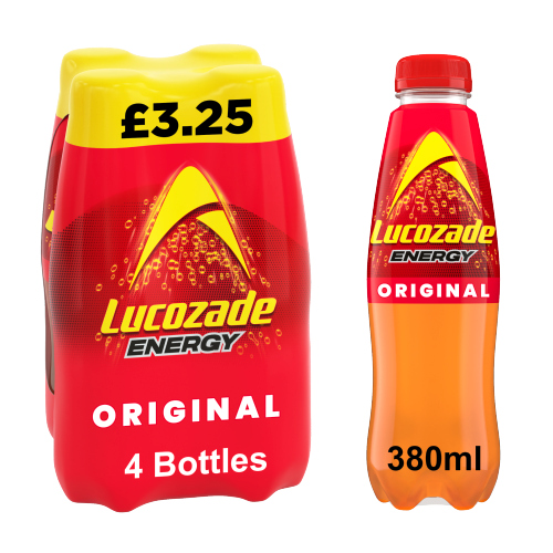 LUCOZADE ENERGY ORIGINAL PMP £3.25 380ML