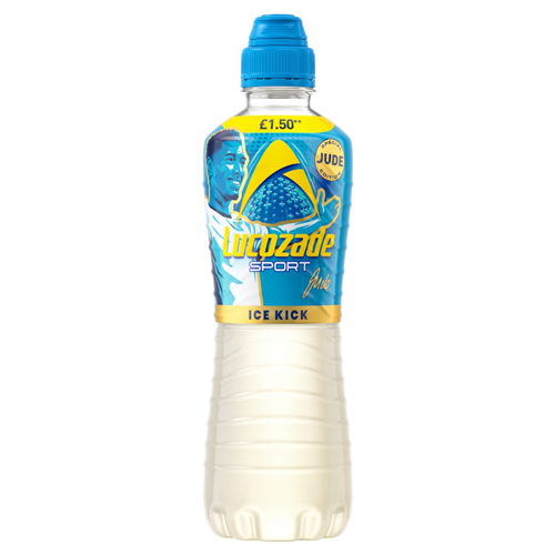 LUCOZADE SPORT DRINK JUDE ICE KICK PMP £1.50 500ML