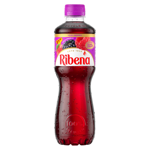 RIBENA VERY BERRY PMP £1.35 500ML