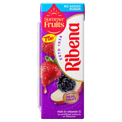RIBENA SUMMER FRUITS PMP 75P 250ML