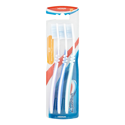 AQUAFRESH TRIPLE PACK TOOTHBRUSH 3PK