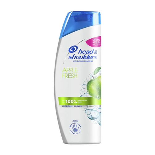 HEAD & SHOULDERS SHAMPOO APPLE FRESH PMP £2.99 250ML