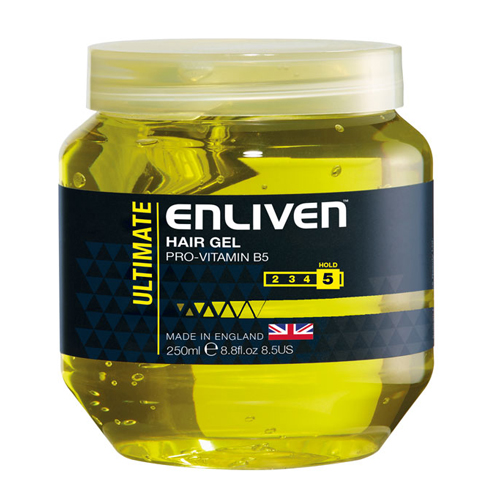 ENLIVEN HAIR GEL ULTIMATE YELLOW 250ML