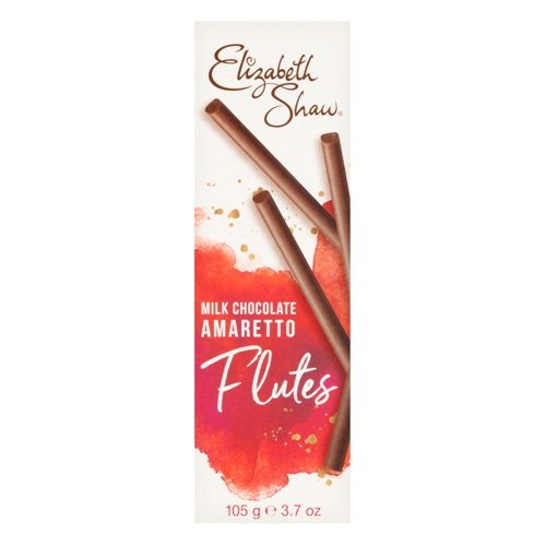ELIZABETH SHAW MILK CHCOLATE AMARETTO FLUTES 105G