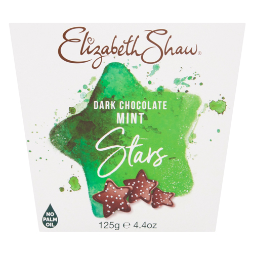 ELIZABETH SHAW DARK MINT STARS 125G