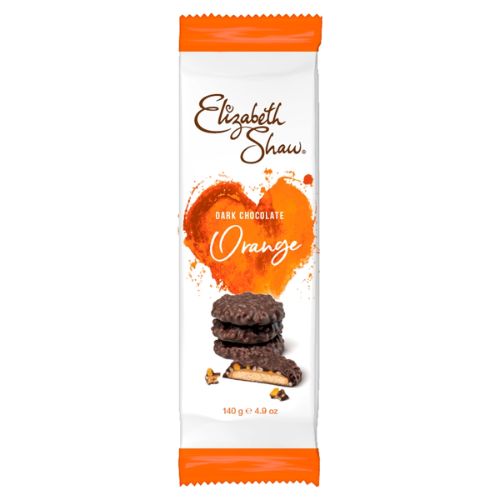 ELIZABETH SHAW DARK CHOCOLATE ORANGE BISCUITS 140G