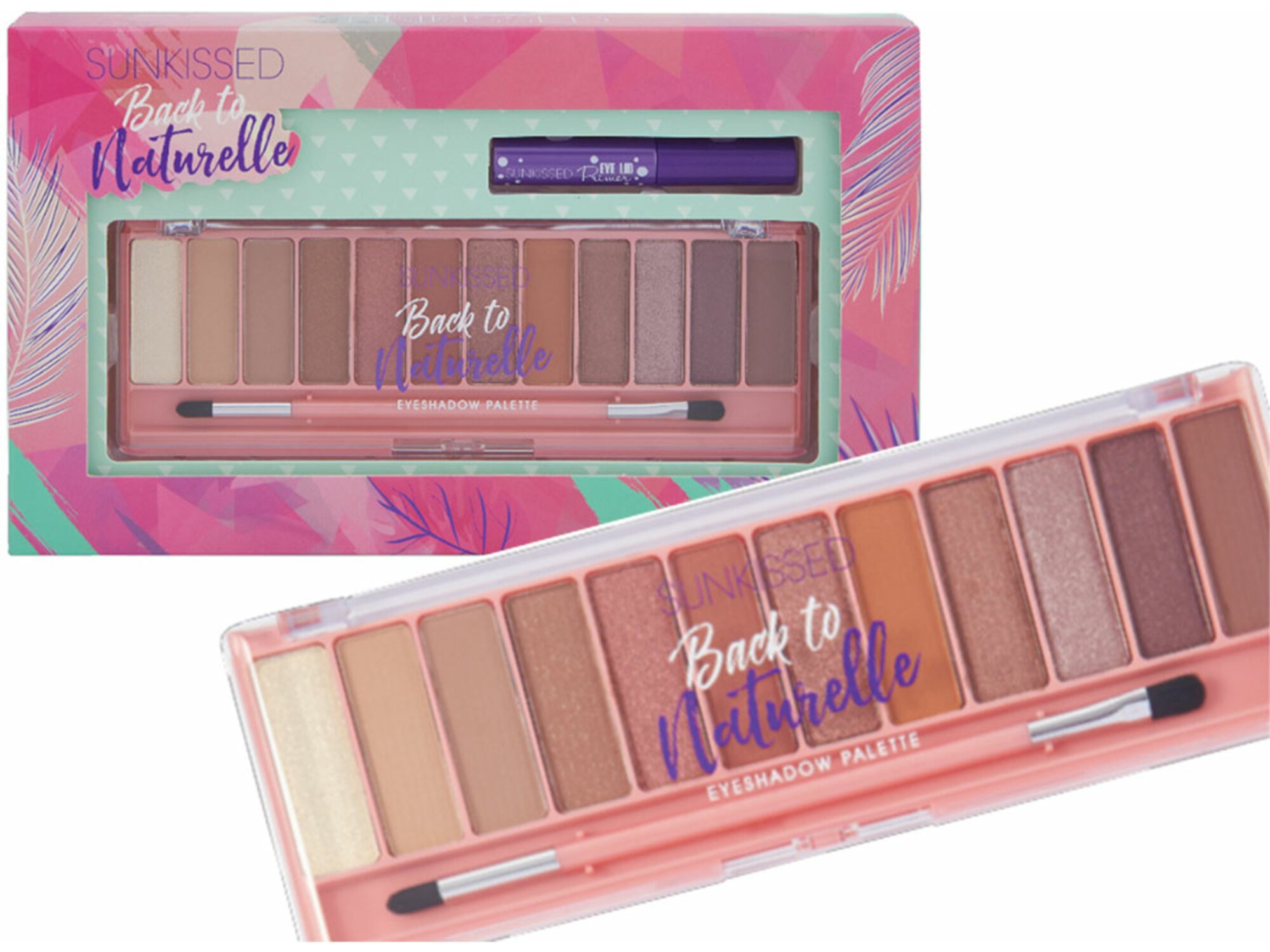 XMAS SUNKISSED EYESHADOW PALLETTE BACK TO NATURELLE 1S
