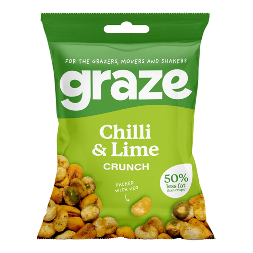GRAZE CHILLI & LIME CRUNCH 35G