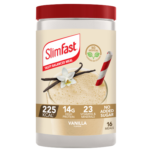 SLIMFAST VANILLA FLAVOUR SHAKE 584G