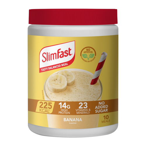 SLIMFAST BANANA POWDER TUB 365G