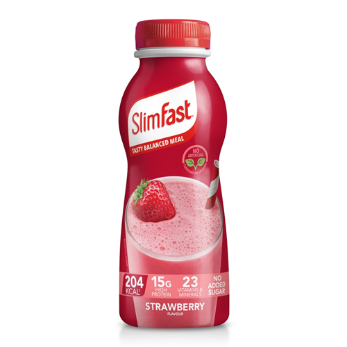 SLIMFAST STRAWBERRY MILKSHAKE 325ML
