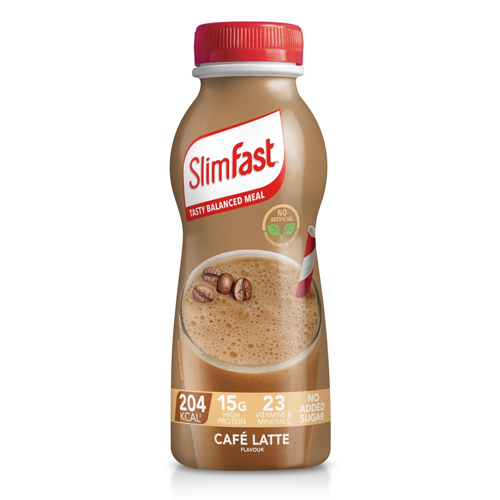 SLIMFAST CAFE LATTE MILKSHAKE 325ML