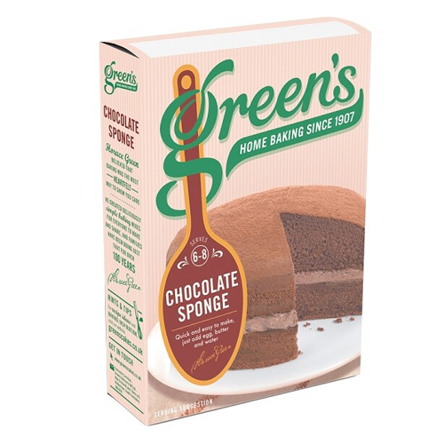 GREEN'S CLASSIC CHOCOLATE SPONGE MIX 221G