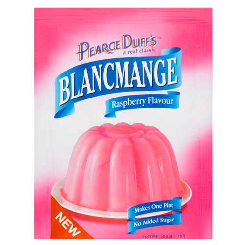 PEARCE DUFF'S BLANCMANGE RASPBERRY FLAVOUR 35G