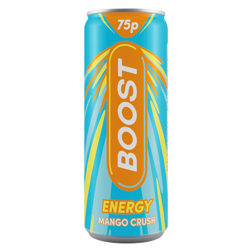 BOOST ENERGY MANGO PMP 75P 250ML