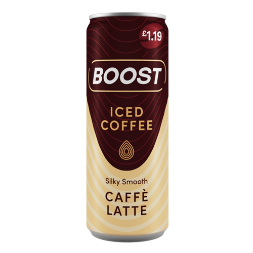 BOOST COFFEE LATTE PMP £1.19 250ML