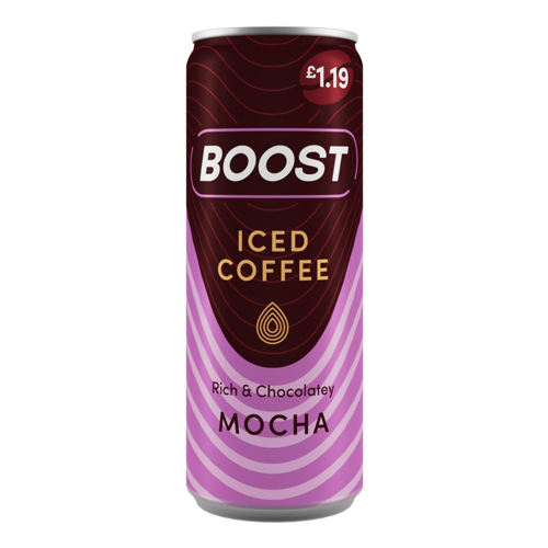 BOOST COFFEE MOCHA PMP £1.19 250ML