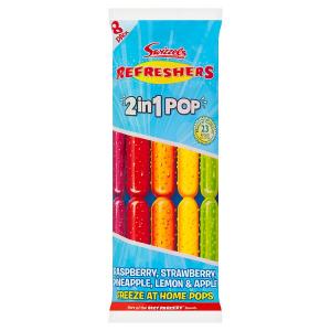 TANGO 2 IN 1 FREEZE POPS 8PK 600ML