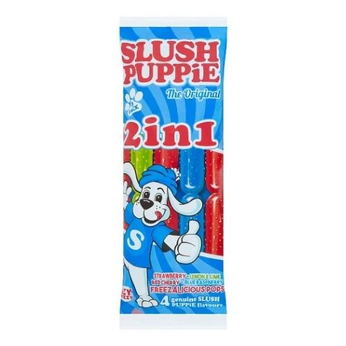 SLUSH PUPPIE 2 IN 1 POP 8PK 600ML
