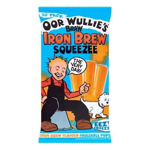 OOR WULLIE BRAW IRON BREW FLAVOUR FREEZABLE POPS 500ML