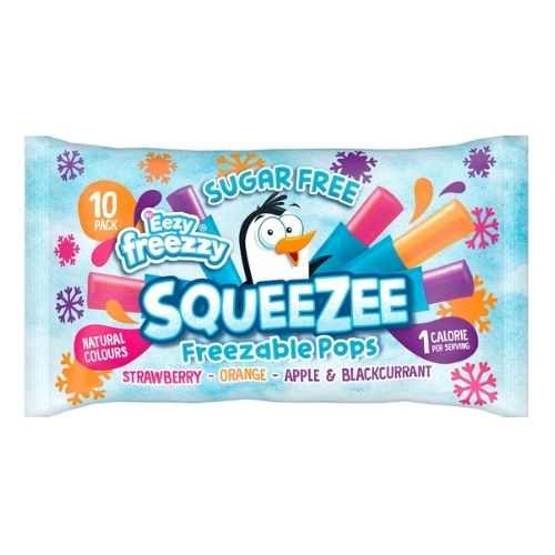 EEZY FREEZZY SQUEEZEE SUGAR FREE 10PK 500ML