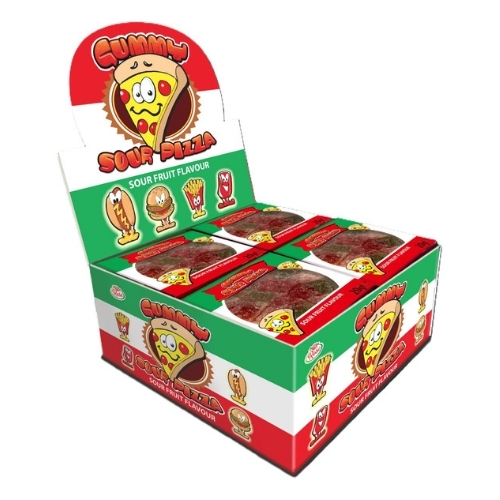 CANDY CASTLE CREW SOUR GUMMY PIZZA 20G