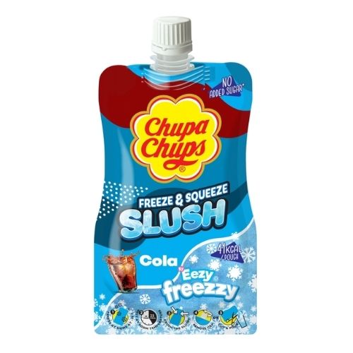 CHUPA CHUPS FREEZE & SQUEEZE SLUSH COLA 250ML