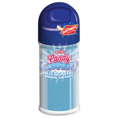 EEZY TOPPING BLUE RASPBERRY SHERBET TOPPING CANDY CONFETTI 50G