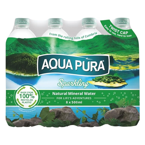 AQUA PURA SPARKLING WATER 500ML