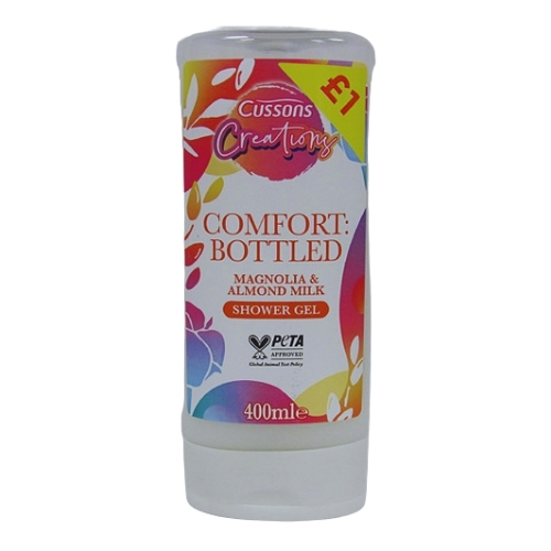 CREATIONS BODYWASH MAGNOLIA ALMOND MILK COMFORT 400ML