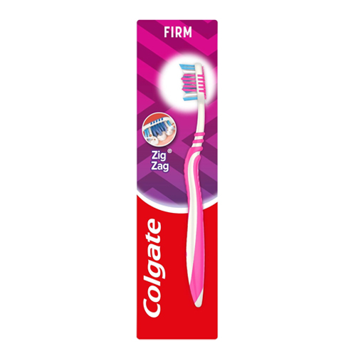 COLGATE TOOTHBRUSH ZIG ZAG FIRM PMP £2.00 6PK