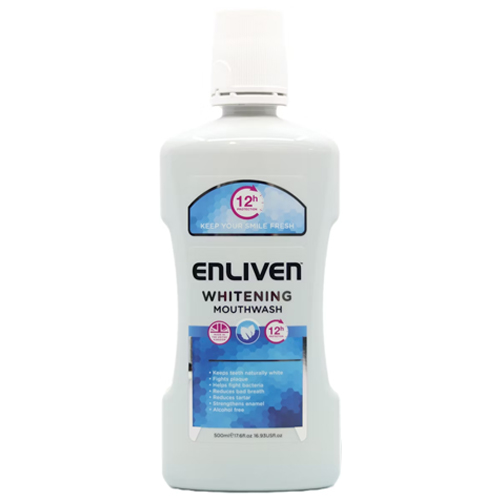 ENLIVEN MOUTHWASH WHITENING 500ML