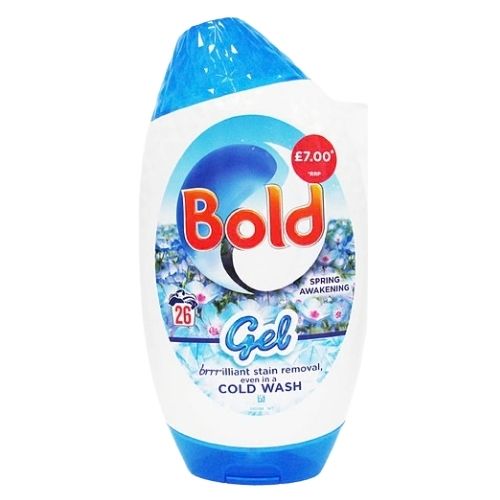 BOLD 2IN1 WASHING GEL SPRING AWAKENING 26W PMP £7.00 858ML