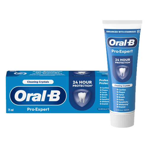 ORAL-B PRO EXPERT TOOTHPASTE PROFESSIONAL PROTECTION PMP £2.79 75ML