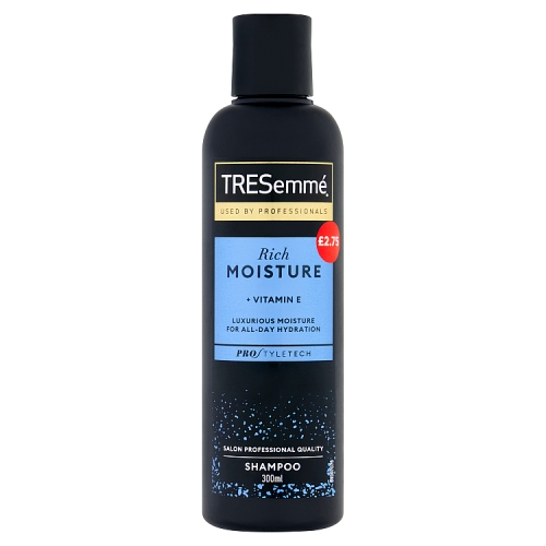 TRESEMME RICH MOISTURE SHAMPOO PMP £2.75 300ML