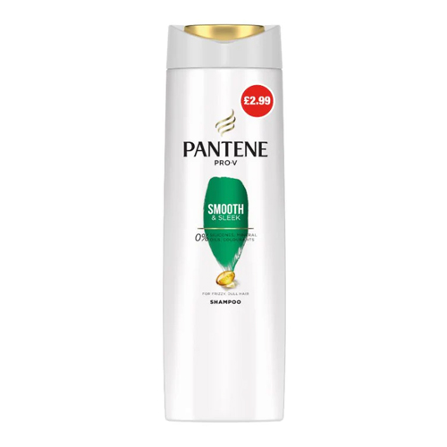 PANTENE SMOOTH & SLEEK SHAMPOO PMP £2.99 325ML